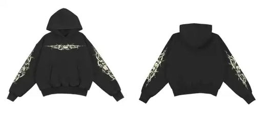 Tribal Flames Hoodie